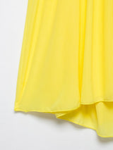 VIREA Lace-Up Backless Cami Dress – V-Neck Summer Flowy Fit