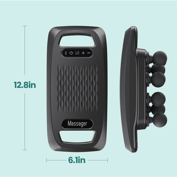 Massage Gun With Heat Function For Deep Tissues, Suitable For Leg, Waist And Hip Muscle Massagers, Used For Relieving Pain And Muscle Impact Massage Gun