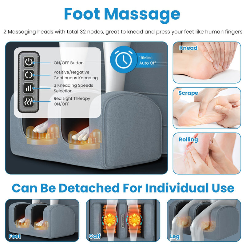 Full Body Electric Massage Pad With Heating Function